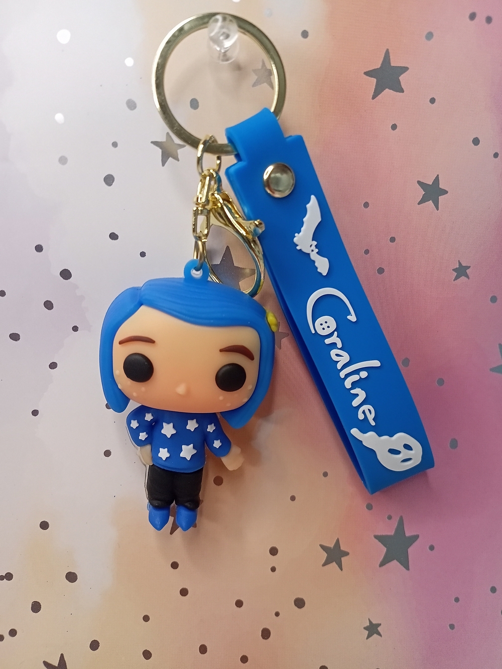 Coraline Keychain Charm